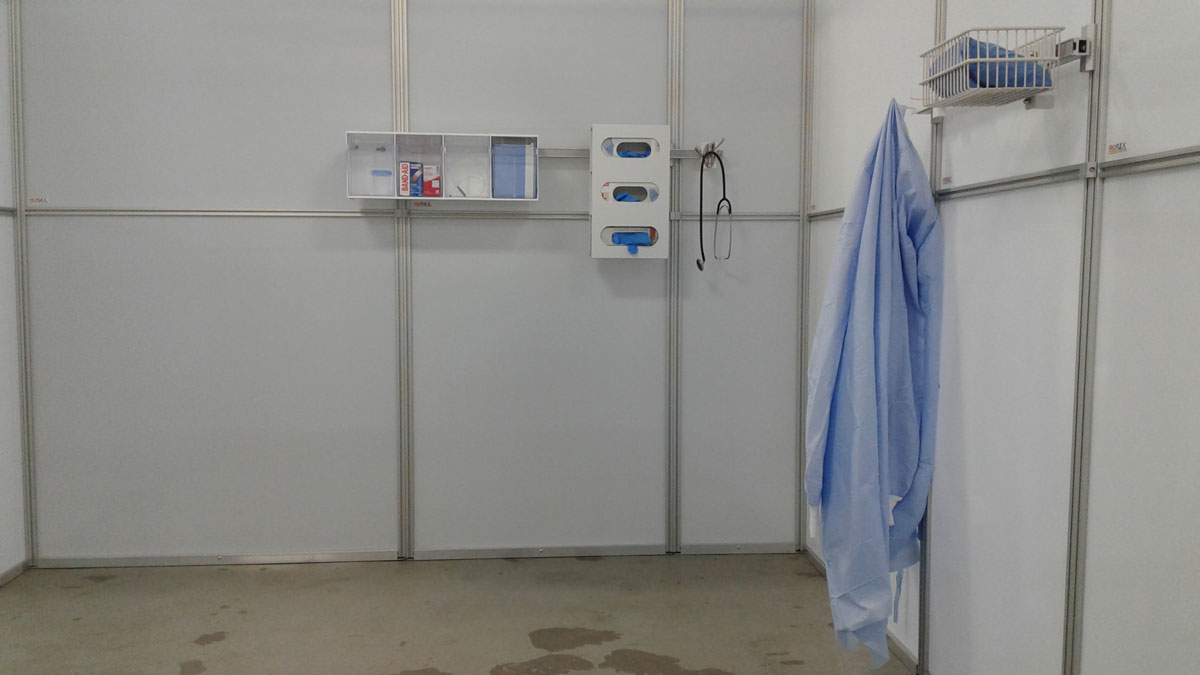 Proflex Barrier Systems in ER Hospital Equipment