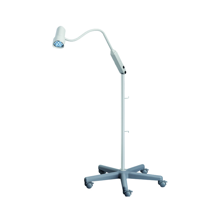 Halux Led N50 Exam Light Gooseneck – Roller Stand Hospital equipment exam light gooseneck – roller stand