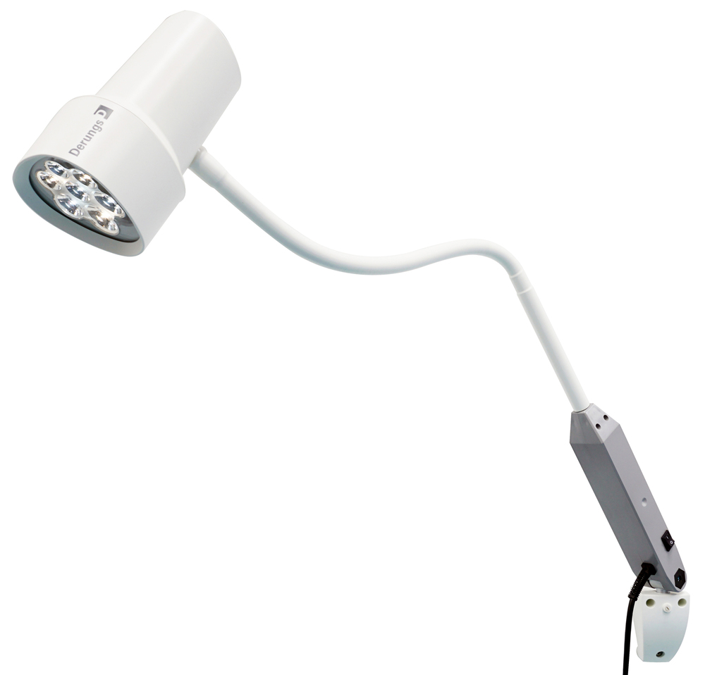 Halux Led N50 Exam Light Gooseneck – Wall Mount Hospital equipment exam light gooseneck – wall mount.