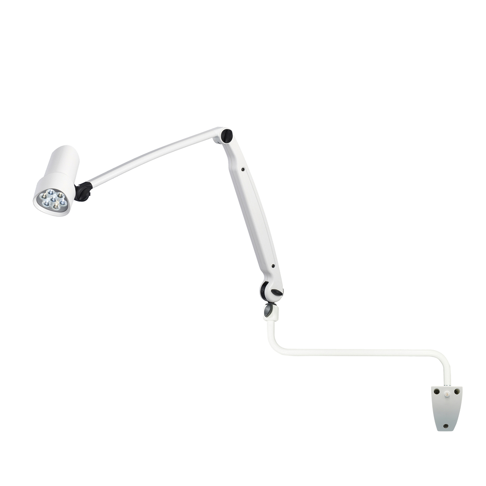 Halux Led N50-1 P Fx Exam Light Double Arm – Wall Extension Mount Hospital equipment exam light double arm – wall extension mount