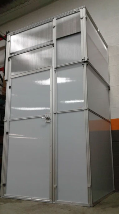 Temporary Walls in Gallery 6 Temporary Walls for hospital equipment