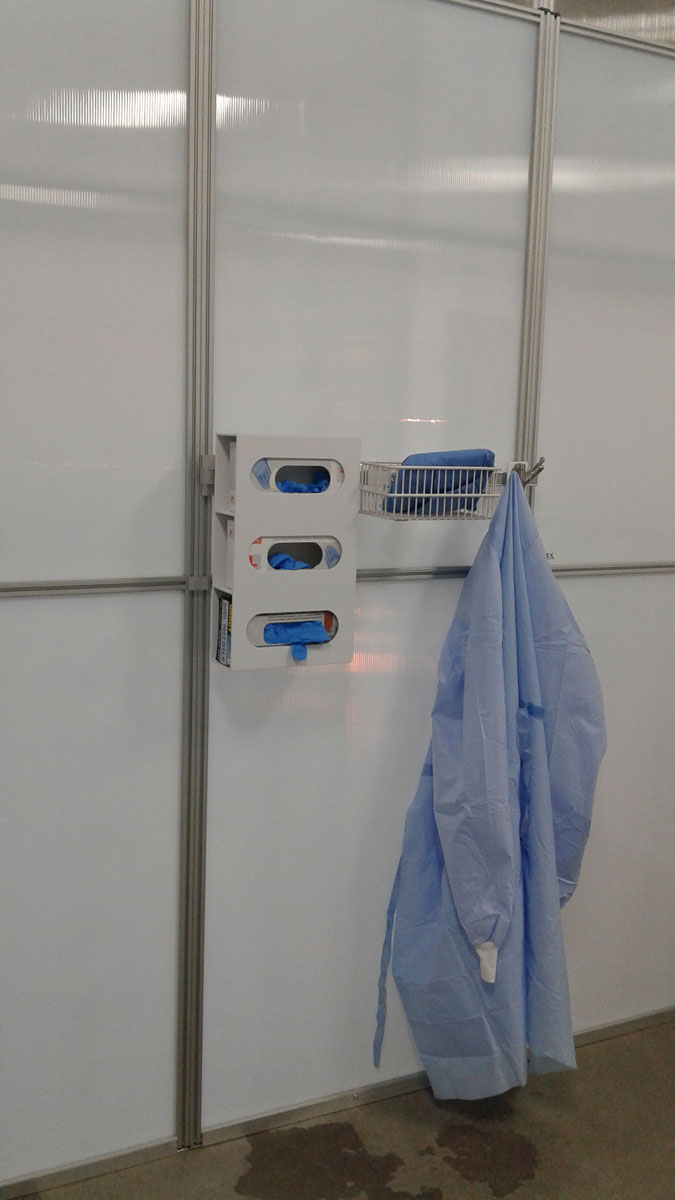 Proflex Barrier Systems in ER Hospital Equipment