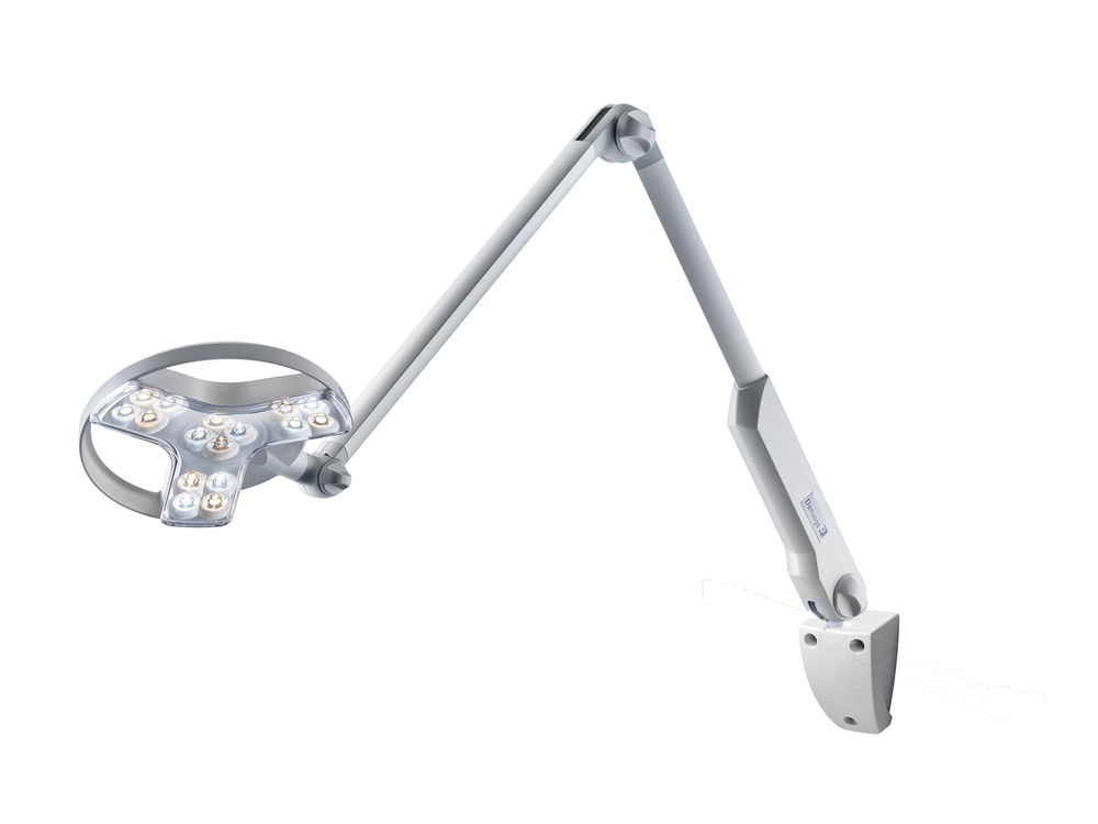 Visiano 20 Led Exam Light Double Arm – Wall Mount Hospital equipment led exam light double arm – wall mount.
