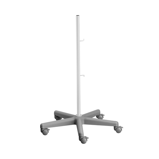 Stand, Plastic & Steel, Grey Hospital equipment stand, plastic & steel, grey.