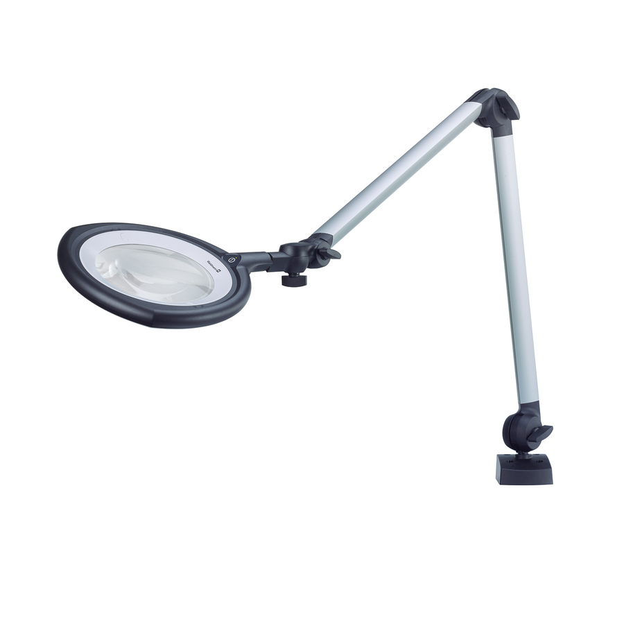 Tevisio Led Magnifier, 31″ Articulating Arm Dimmable, With Seg Switching Hospital equipment led magnifier, articulating arm dimmable, with seg switching.