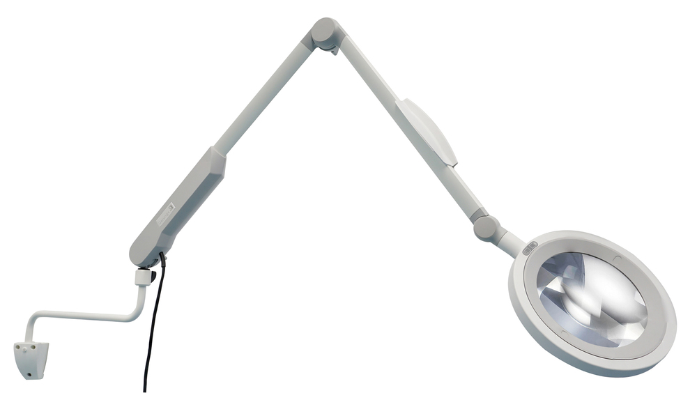Opticlux Led Magnifier Wall Ext Mount Hospital equipment opticlux led magnifier wall ext mount