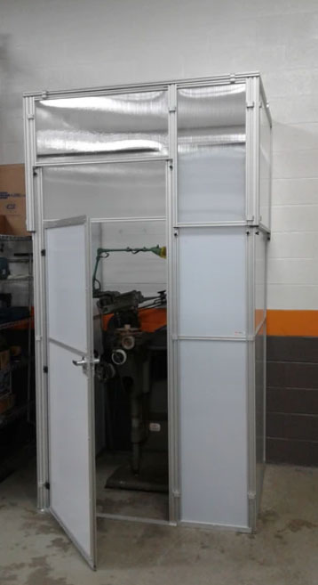 Temporary Walls in Gallery 5 Temporary Walls for hospital equipment