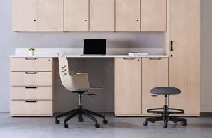 Configurable Casework Work Station for Hospital Equipment
